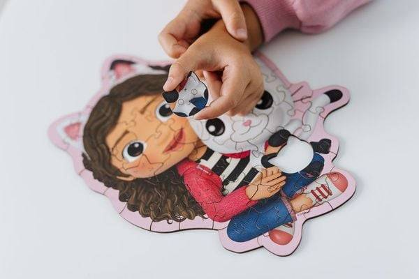 Trefl - Holzpuzzle 50 - Gabbys Dollhouse