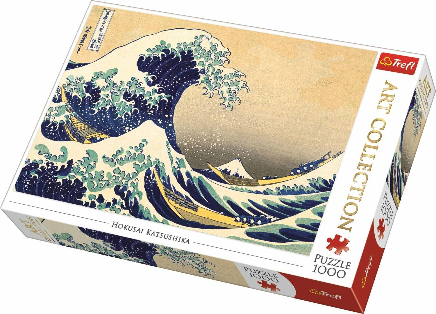 TREFL Puzzle Große Welle vor der Küste von Kanagawa 1000 Teile