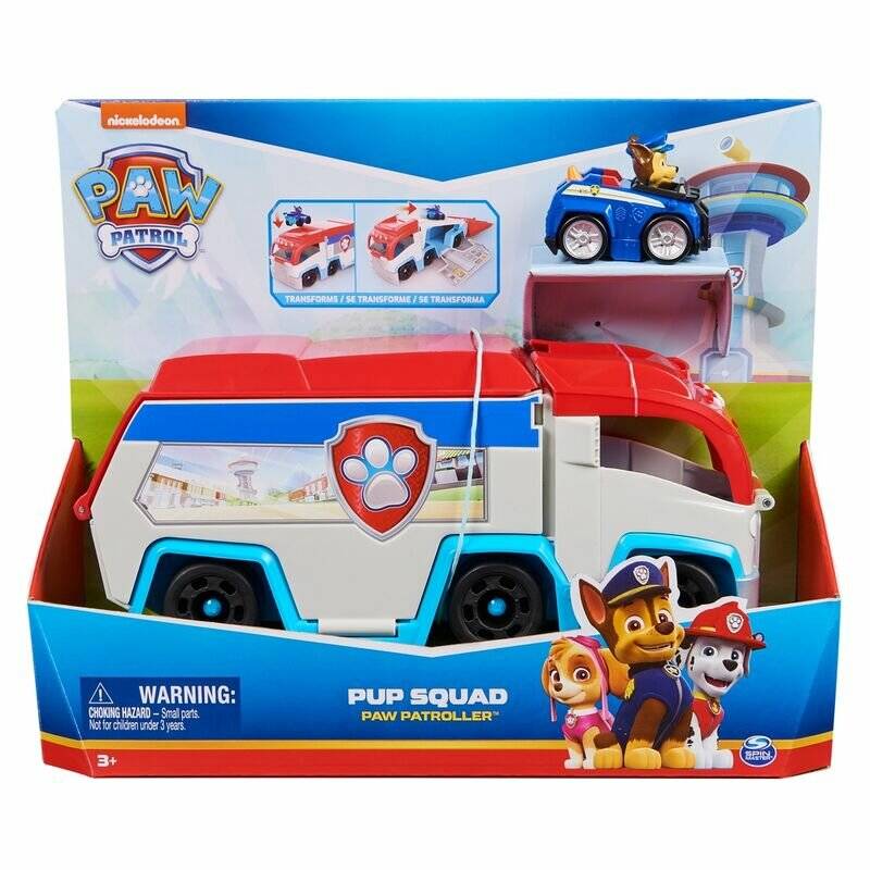 Paw Patrol - Pup Squad Patroller Mit Chase-Spielzeugauto