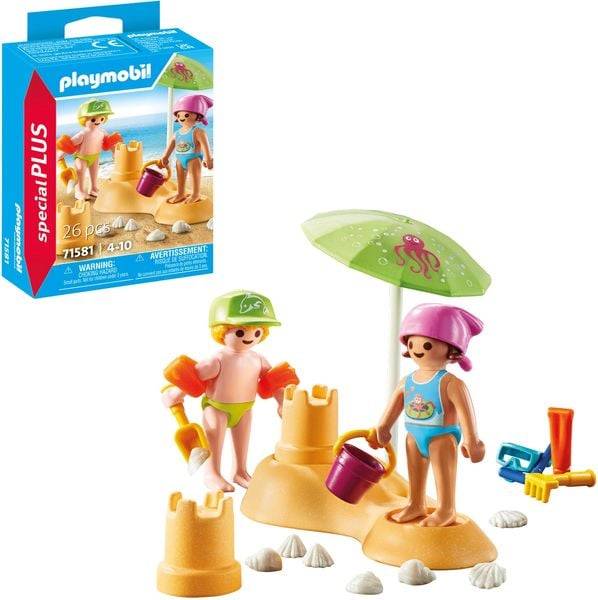 PLAYMOBIL 71581 Kids mit Sandburg