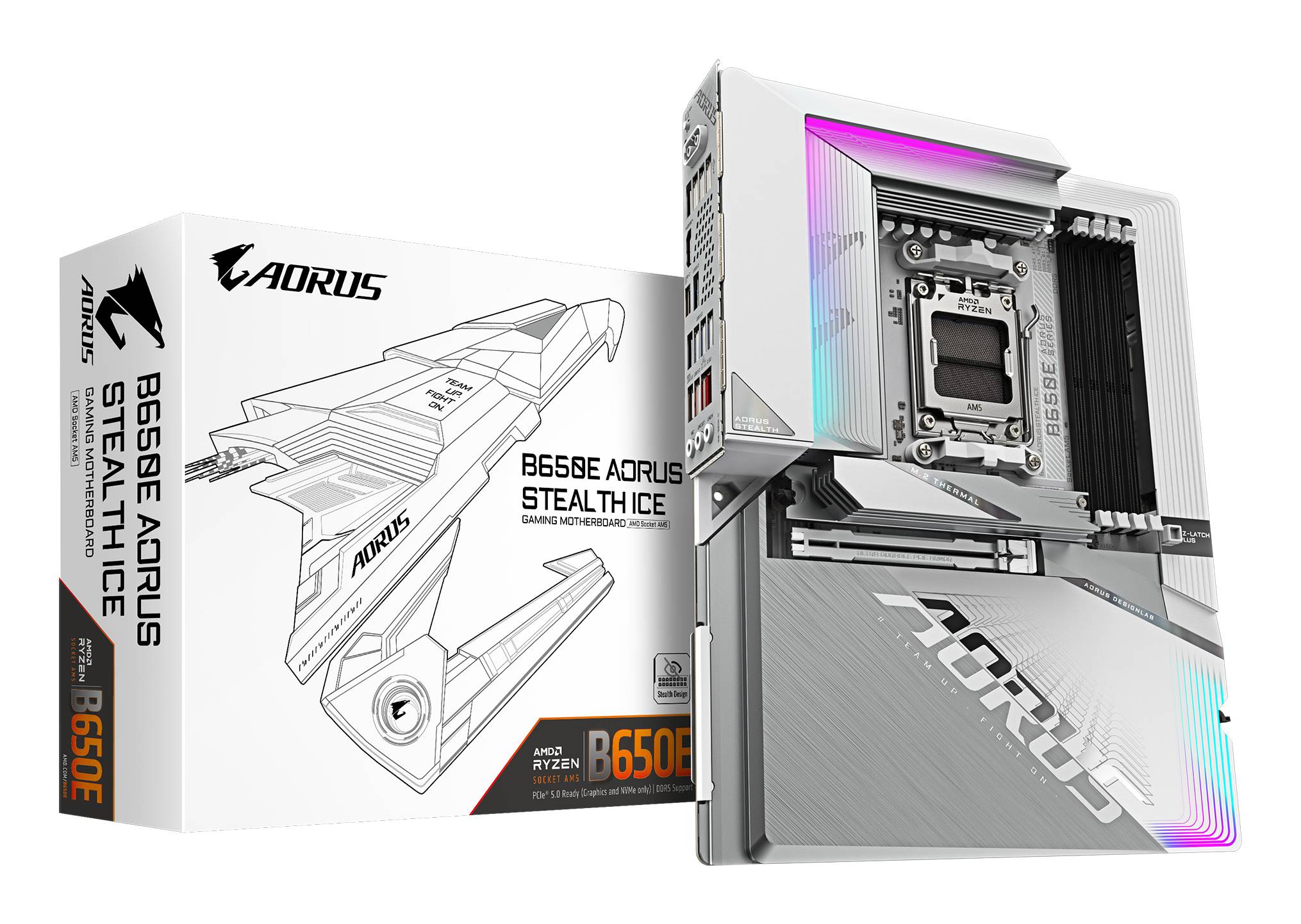 Gigabyte B650E A Stealth ICE (B650,AM5,ATX,DDR5)