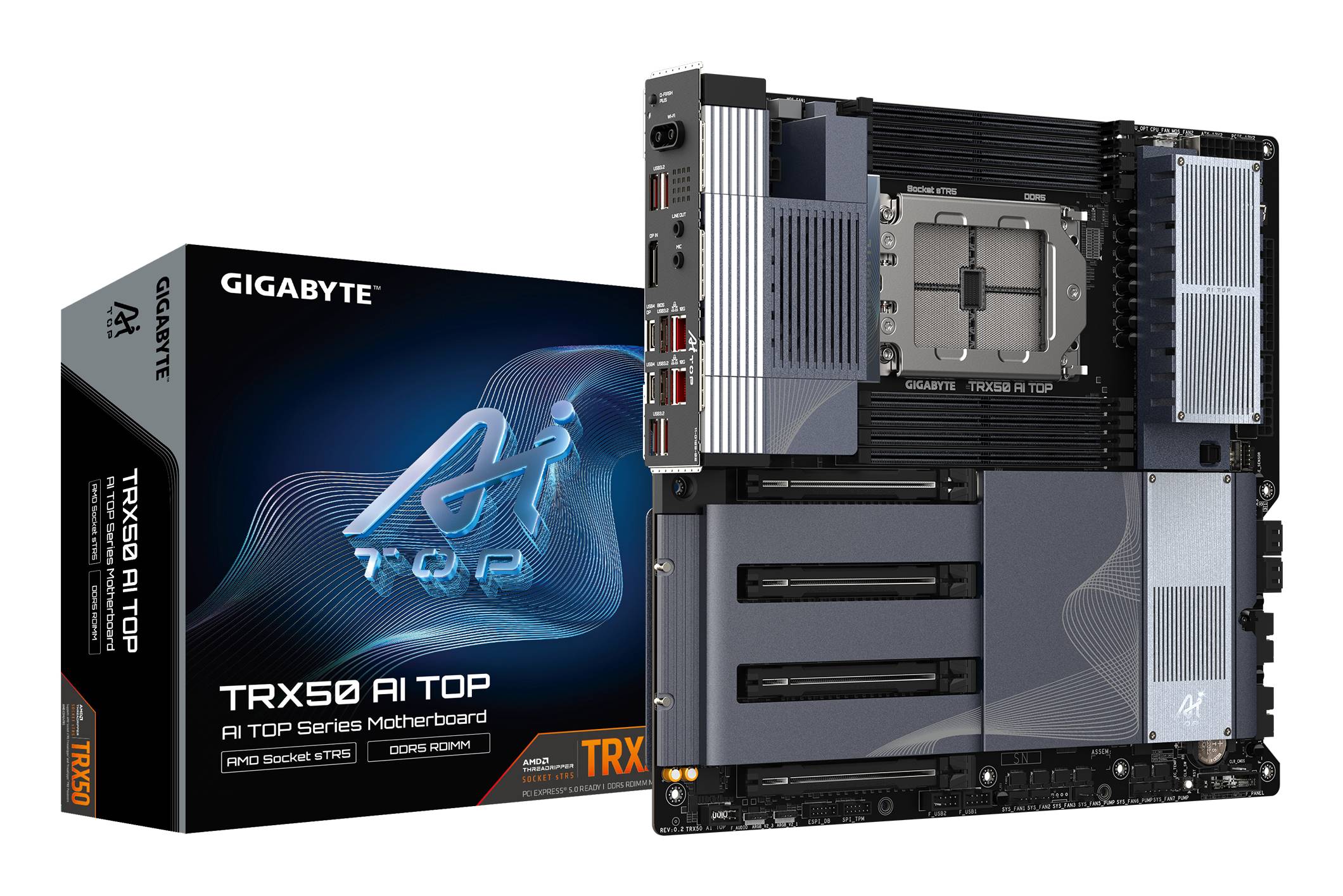 Gigabyte TRX50 AI TOP (TR5,TR5,E-ATX,DDR5)