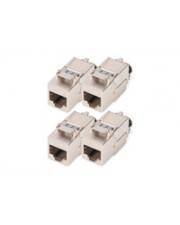 DIGITUS - Keystone Modul werkzeugfrei. Montageschluss 4 Stk. - Kabel - Netzwerk