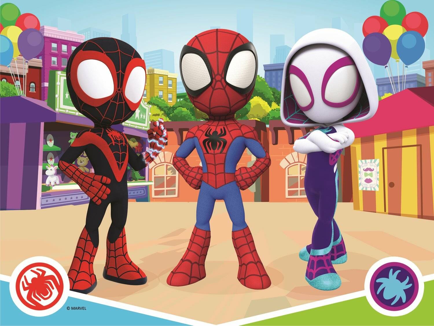 TREFL Puzzle Spidey und seine erstaunlichen Freunde 30 Teile