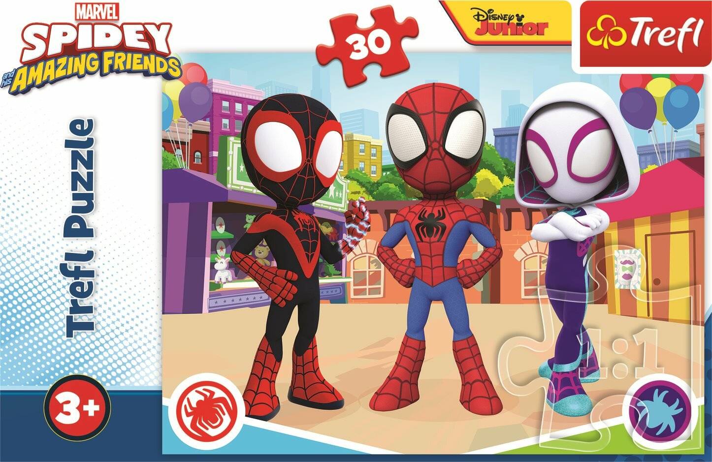 TREFL Puzzle Spidey und seine erstaunlichen Freunde 30 Teile