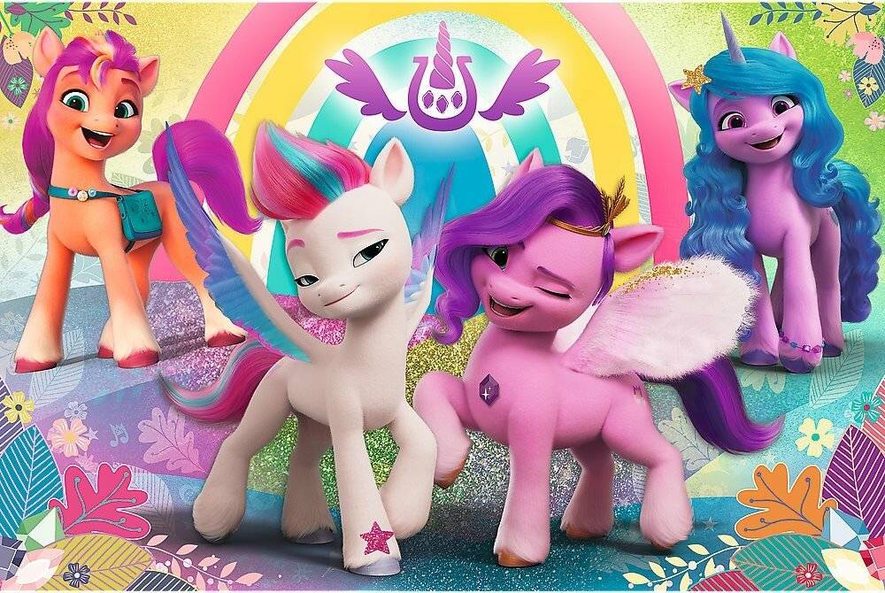 TREFL Puzzle My Little Pony: In einer Welt der Freundschaft 60 Teile