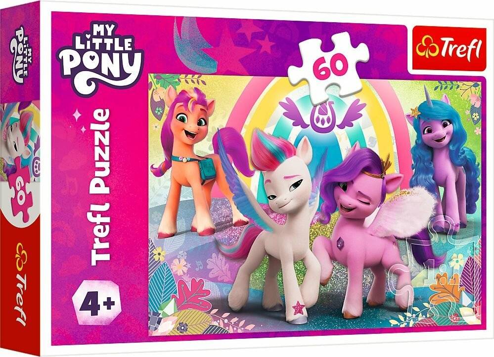 TREFL Puzzle My Little Pony: In einer Welt der Freundschaft 60 Teile