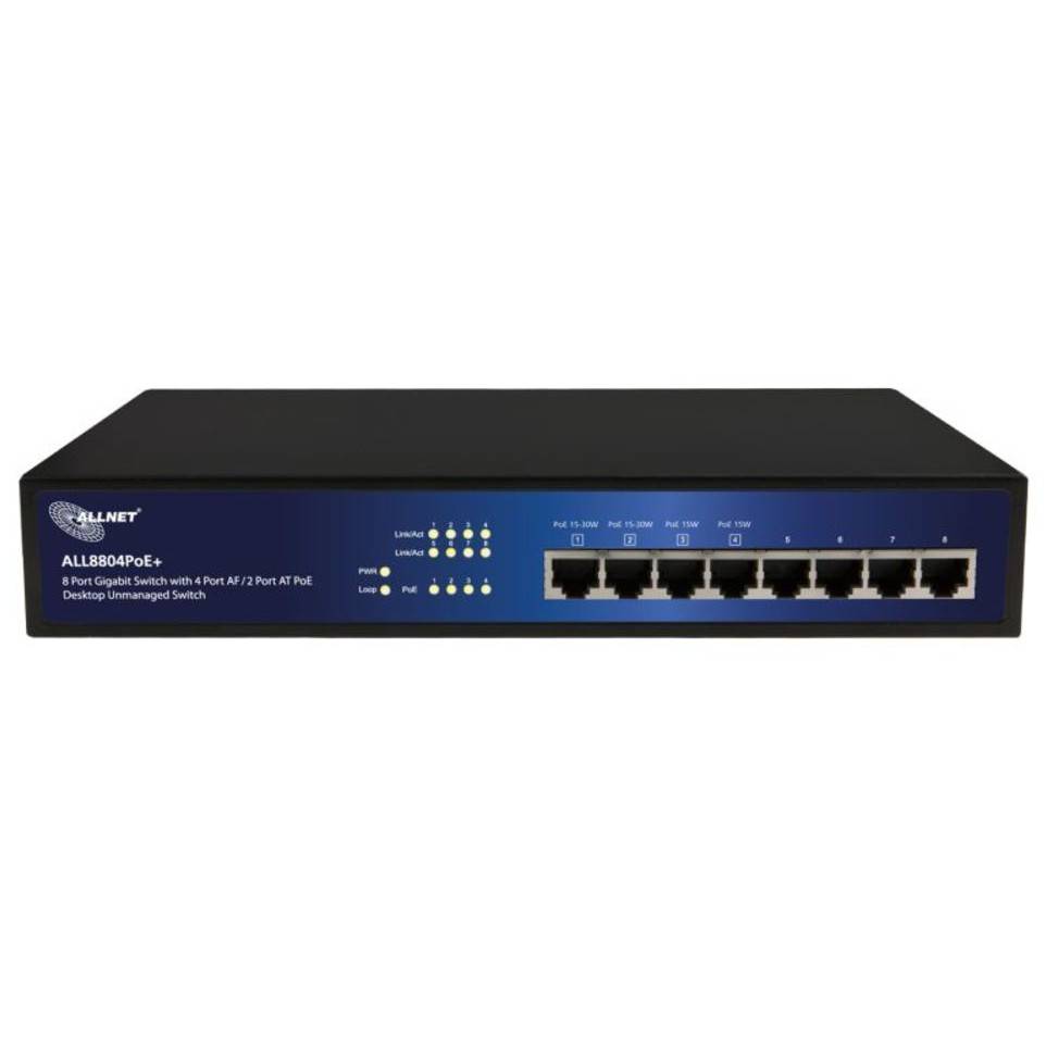 ALLNET ALL8804POE+ network switch Netzwerk-Infrastruktur Switches
