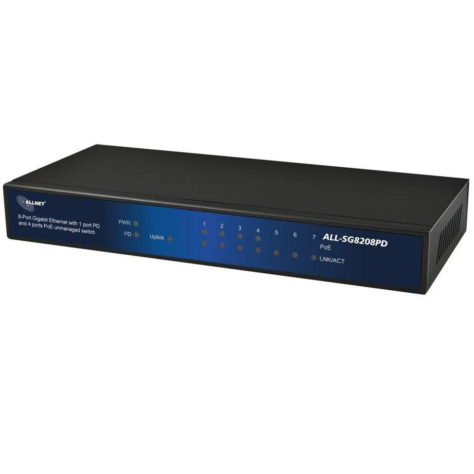 ALLNET ALL-SG8208PD network switch Netzwerk-Infrastruktur Switches
