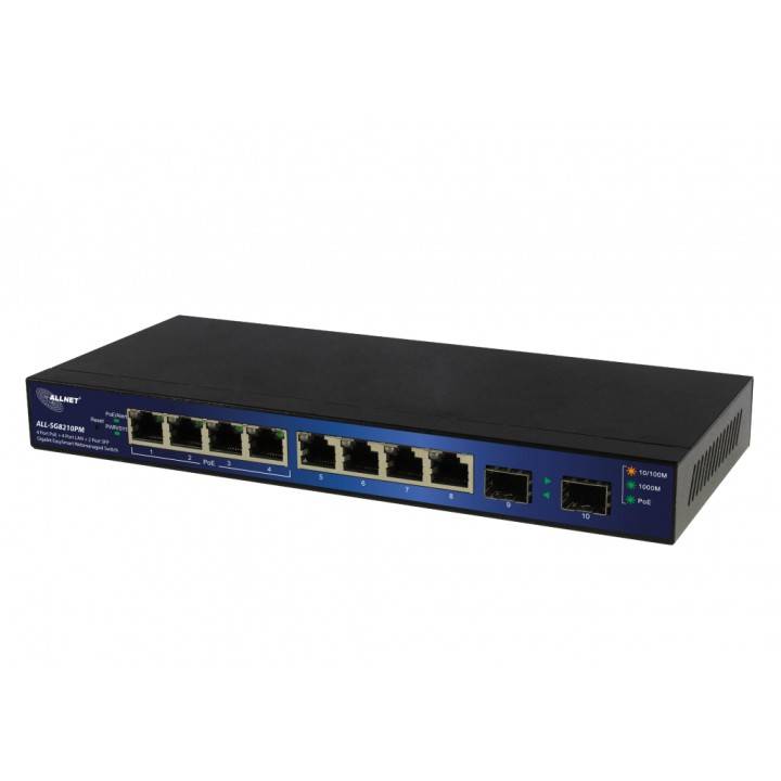 ALLNET ALL-SG8210PM network switch Netzwerk-Infrastruktur Switches