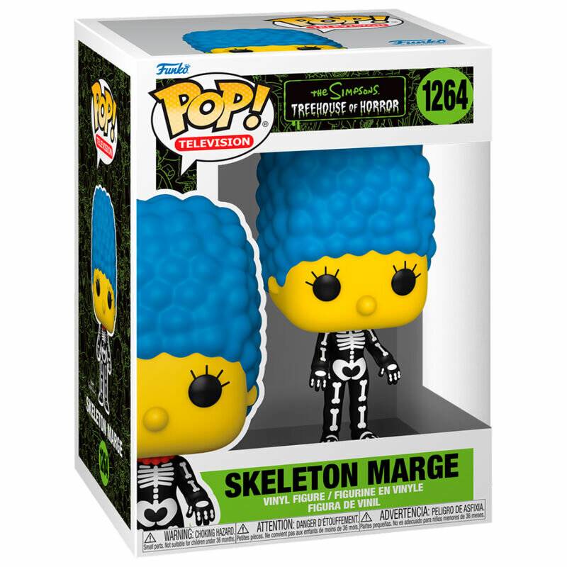 Die Simpsons POP! Animation Vinyl Figur Skeleton Marge 9 cm