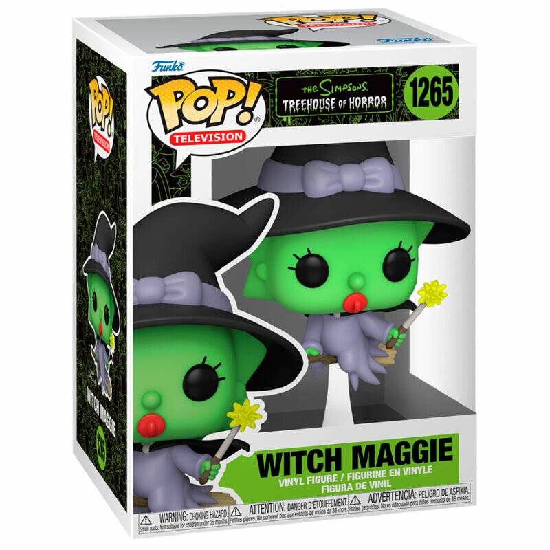 Die Simpsons POP! Animation Vinyl Figur Witch Maggie 9 cm