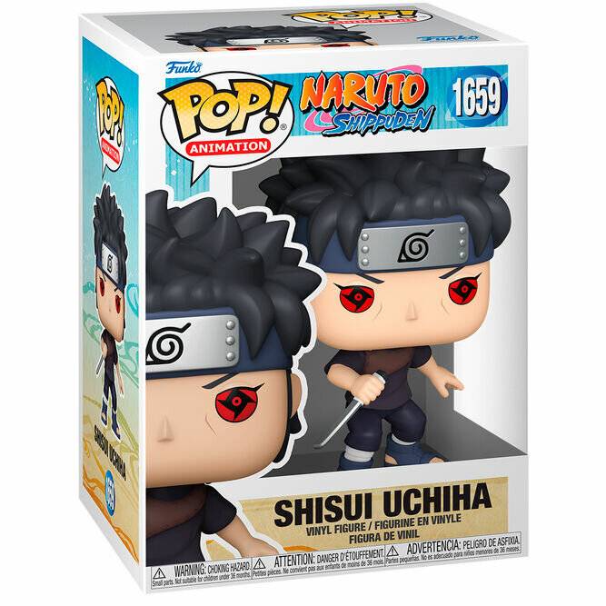 Naruto Pop! Animation Vinyl Figur Shisui Uchiha 9 cm