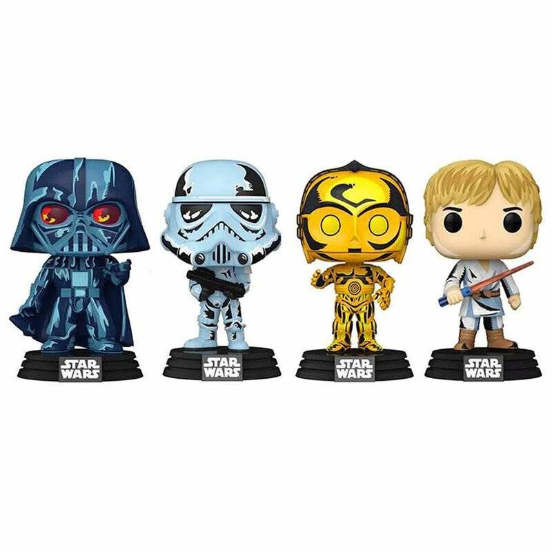 POP Pack 4 Figuren Star Wars Exklusiv