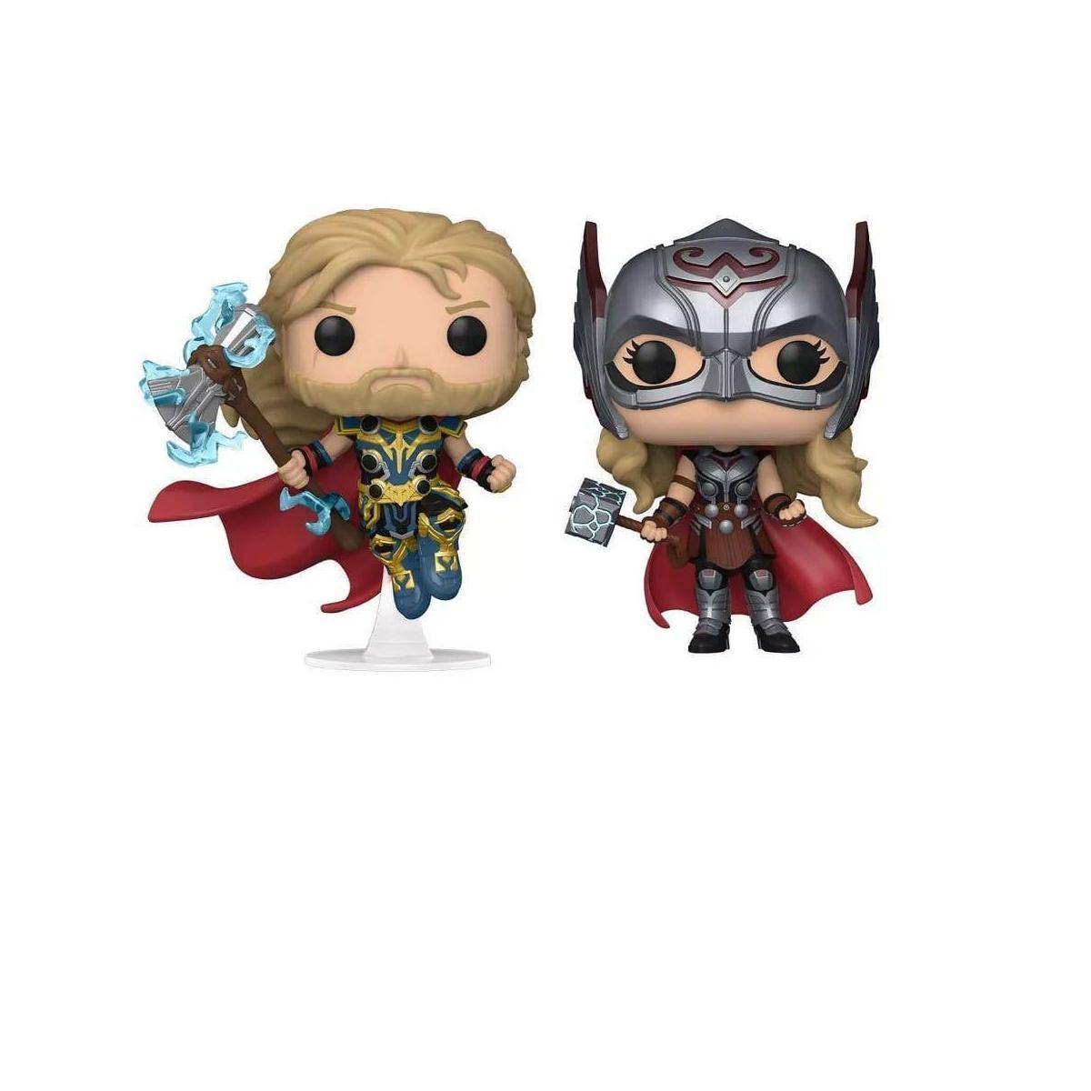 FK63176 - Thor: Love and Thunder POP! Vinyl Figuren 2er-Pack Thor Mighty Thor 9 cm