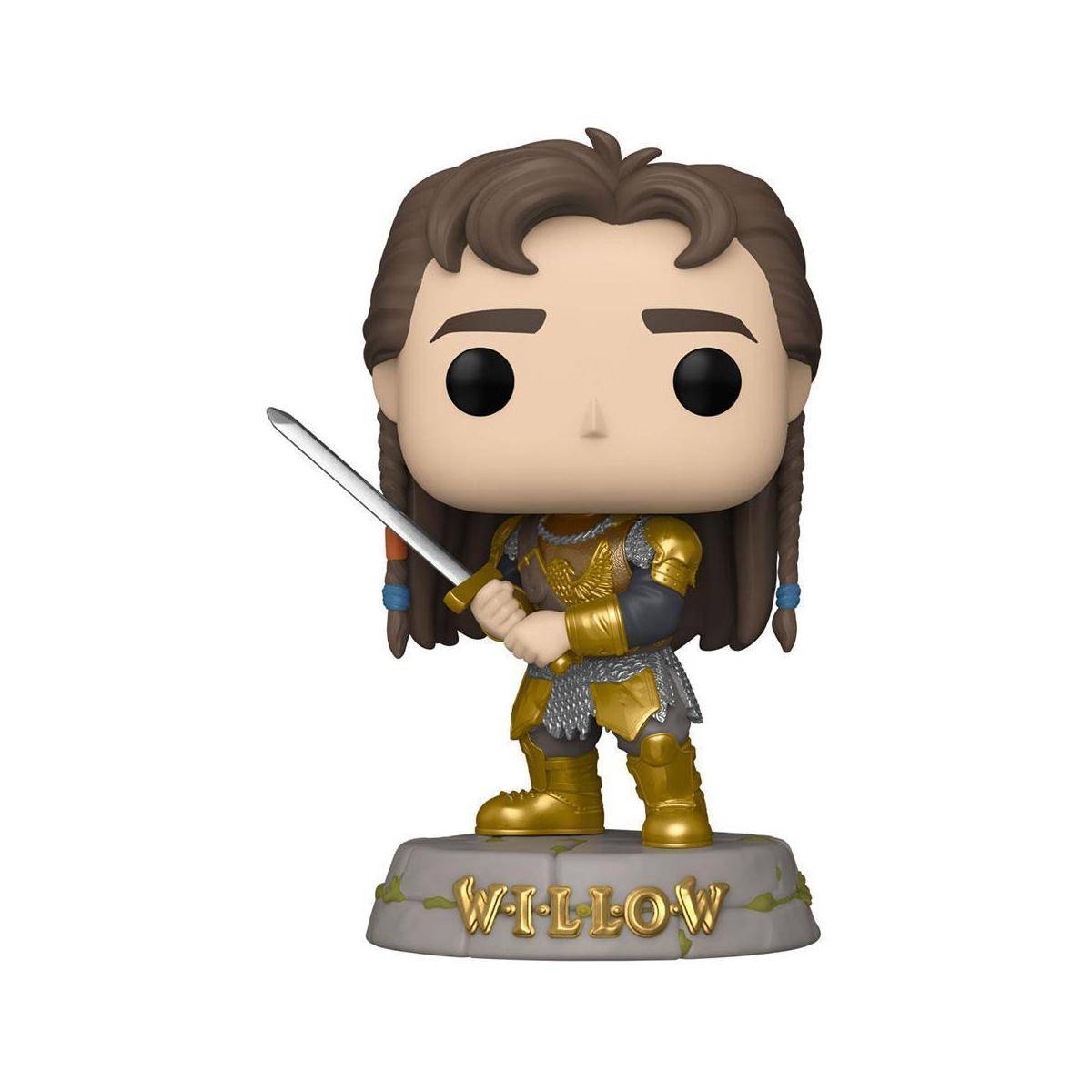 FK65766 - Willow POP! Movies Vinyl Figur Madmartigan Metallic 9 cm