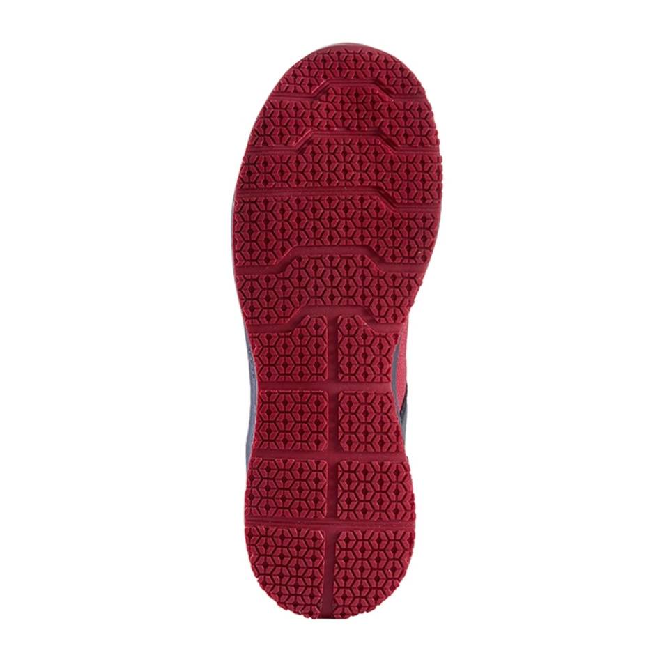 RUNNEX® S1PS ESD-Sicherheitshalbschuhe SportStar Schwarz/Rot R5114 Größe:38