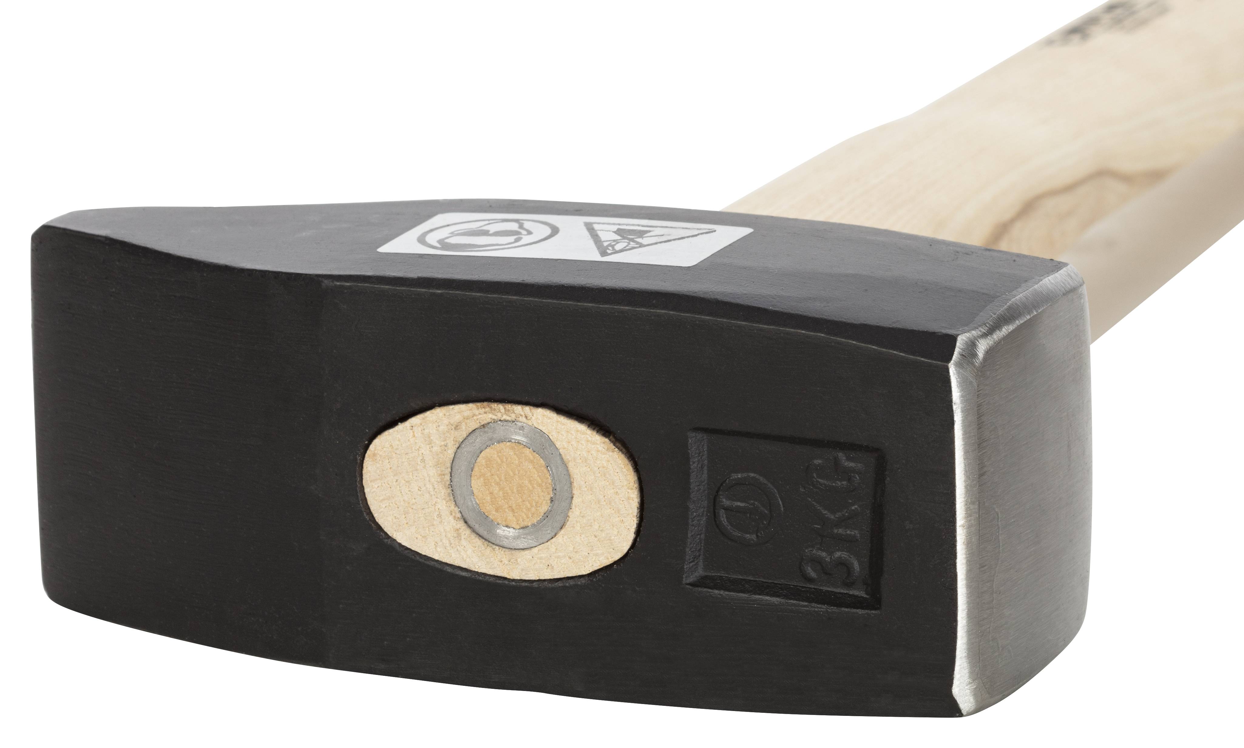 RUTHE Vorschlaghammer mit 70 cm Eschenstiel 4 kg