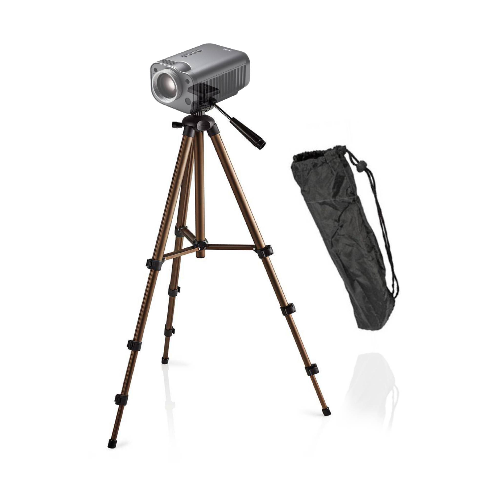 Tripod 21P 130cm Stativ Ständer Kamerastativ Beamerstativ Beamerhalterung Mini Video Beamer für Dell M110 M115 HD