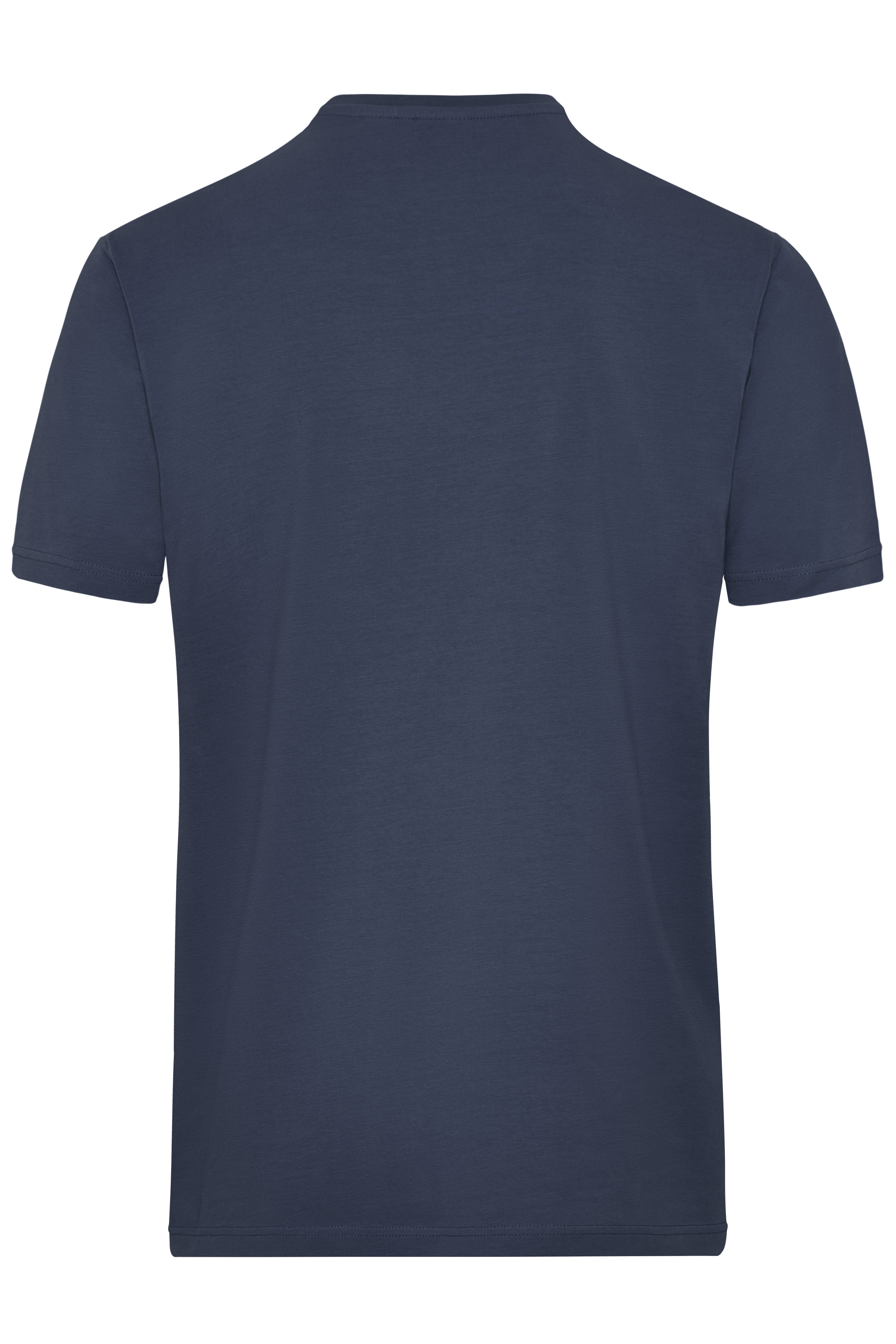 James & Nicholson® JN 1802 Men's BIO Stretch-T Work - SOLID - Navy_L