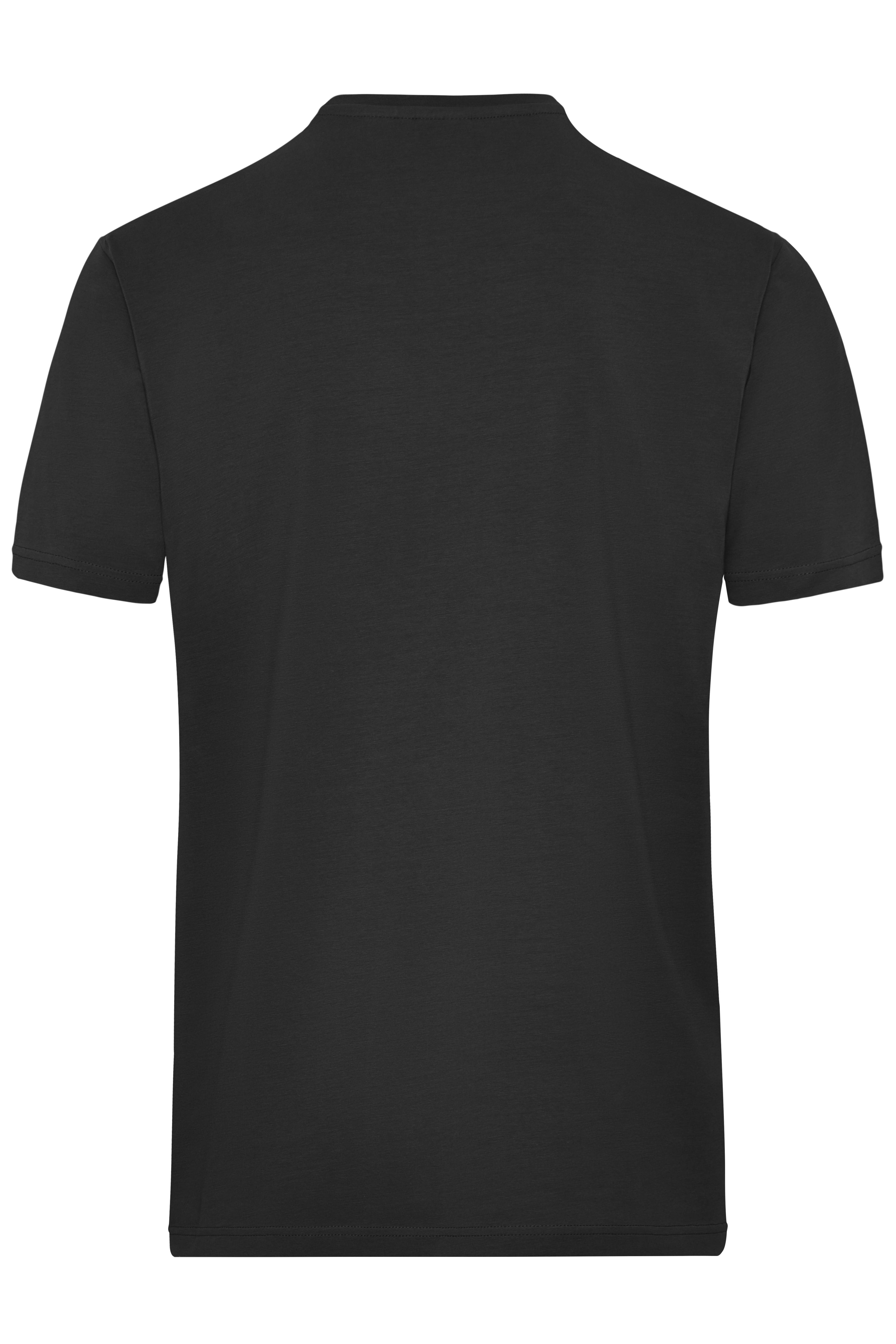 James & Nicholson® JN 1802 Men's BIO Stretch-T Work - SOLID - Black_5XL