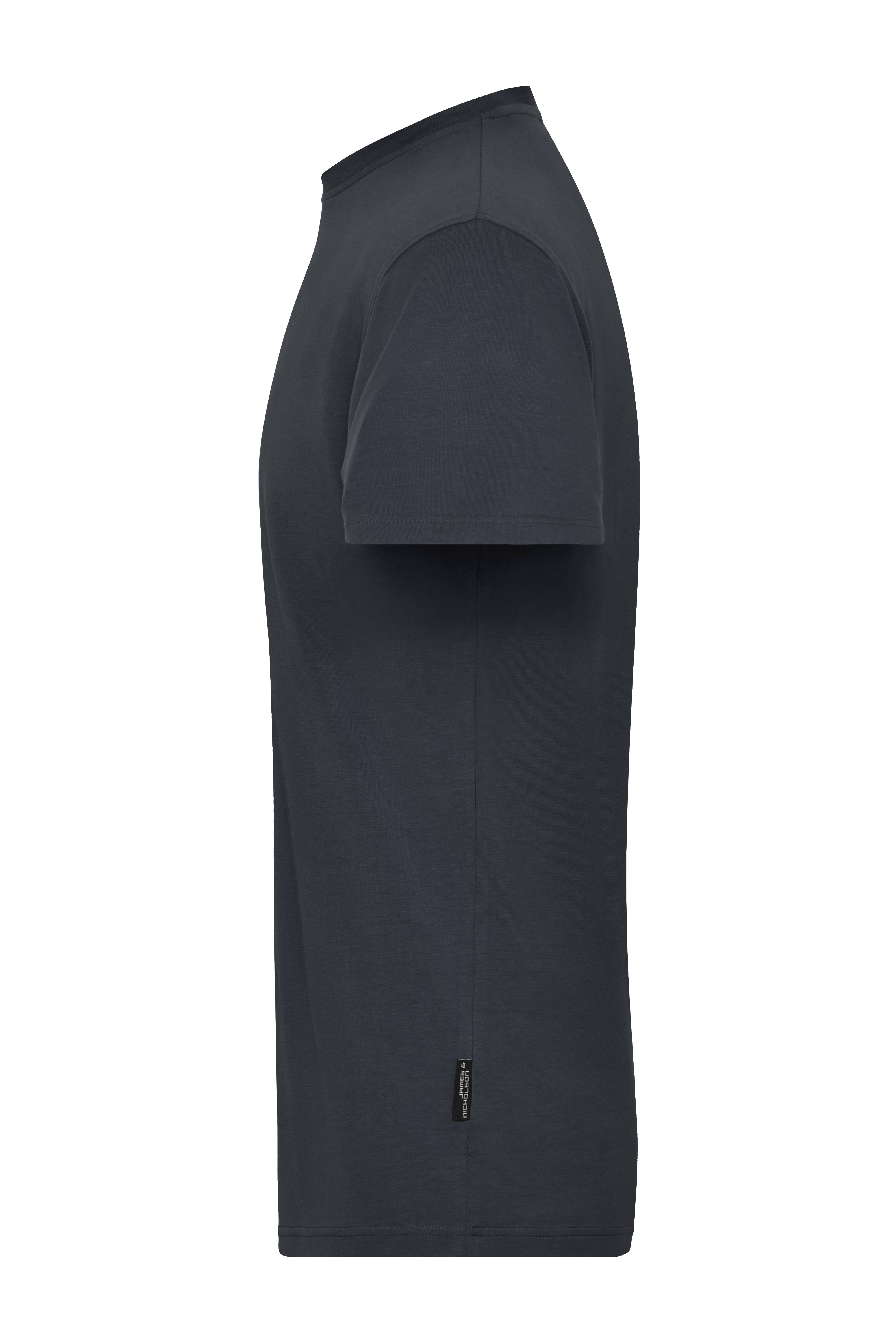 James & Nicholson® JN 1802 Men's BIO Stretch-T Work - SOLID - Carbon_XL