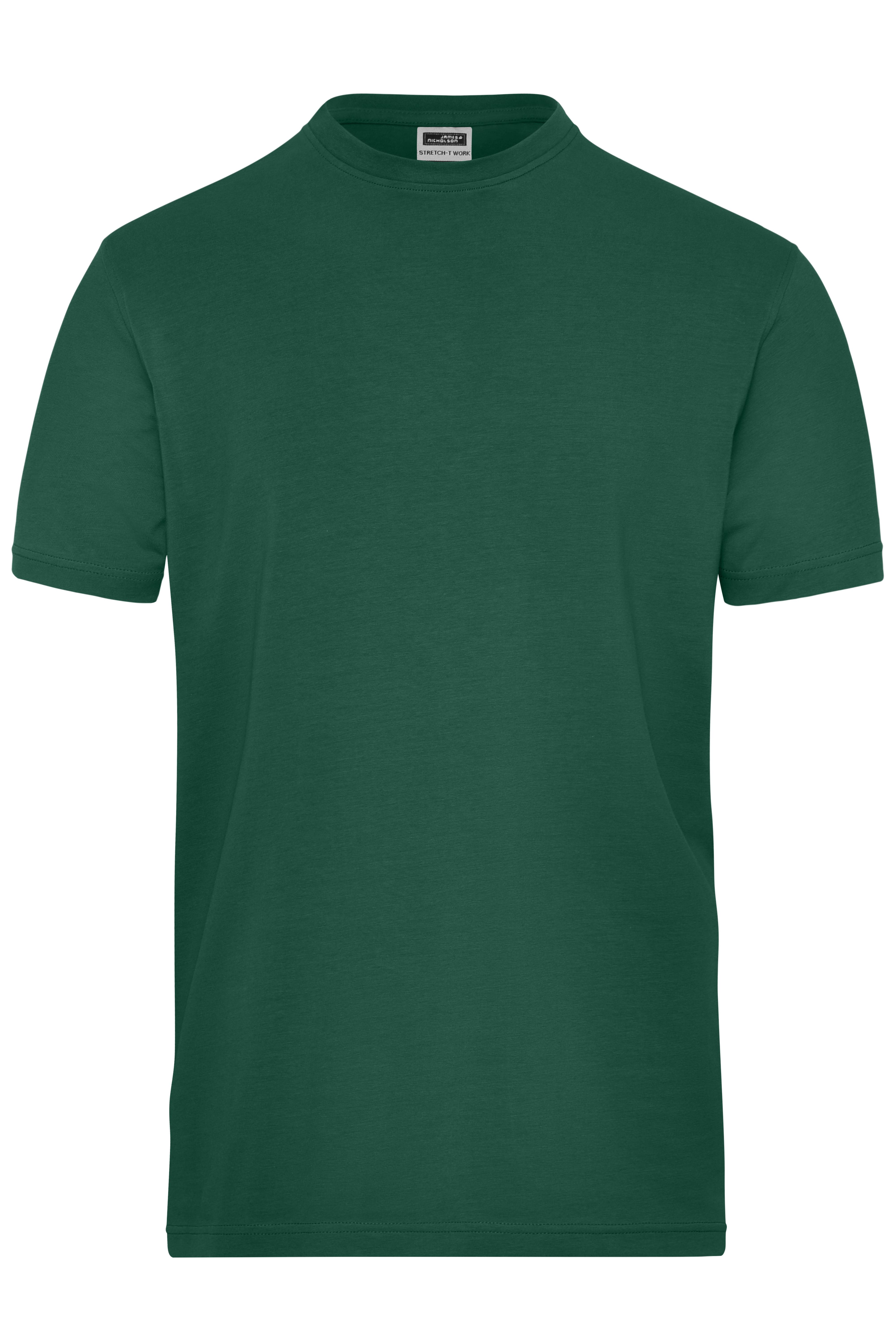 James & Nicholson® JN 1802 Men's BIO Stretch-T Work - SOLID - Dark-Green_XXL