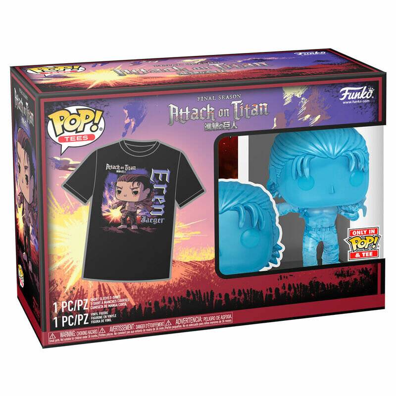 Set Figur POP & Tee Attack on Titan Eren Exklusiv