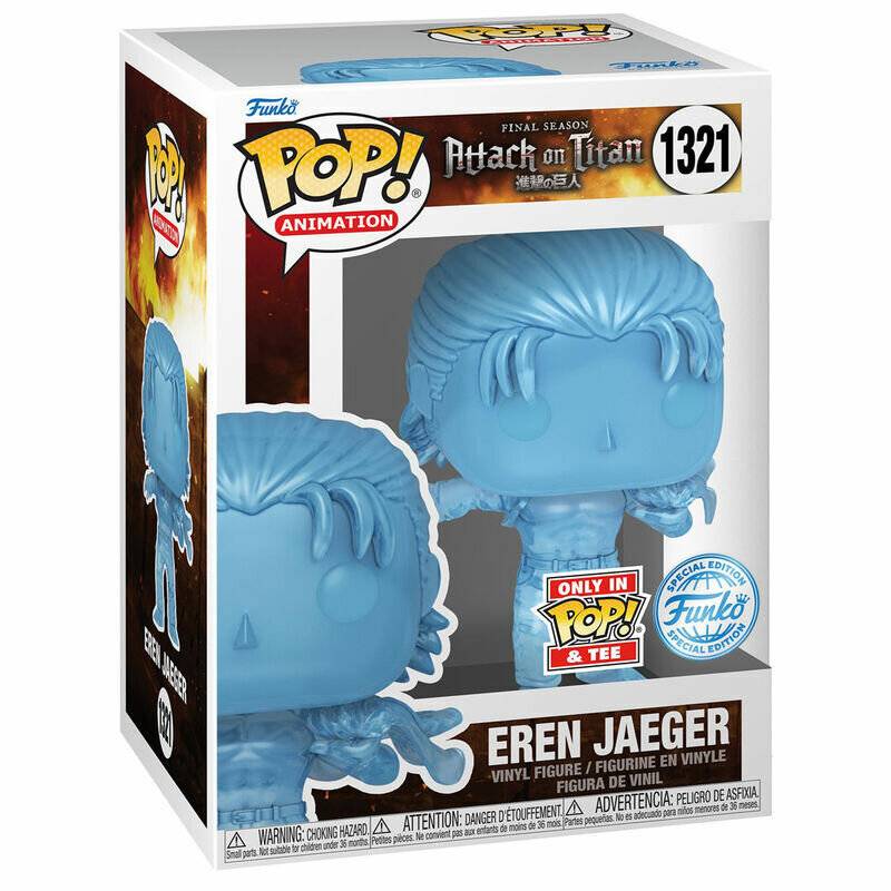 Set Figur POP & Tee Attack on Titan Eren Exklusiv