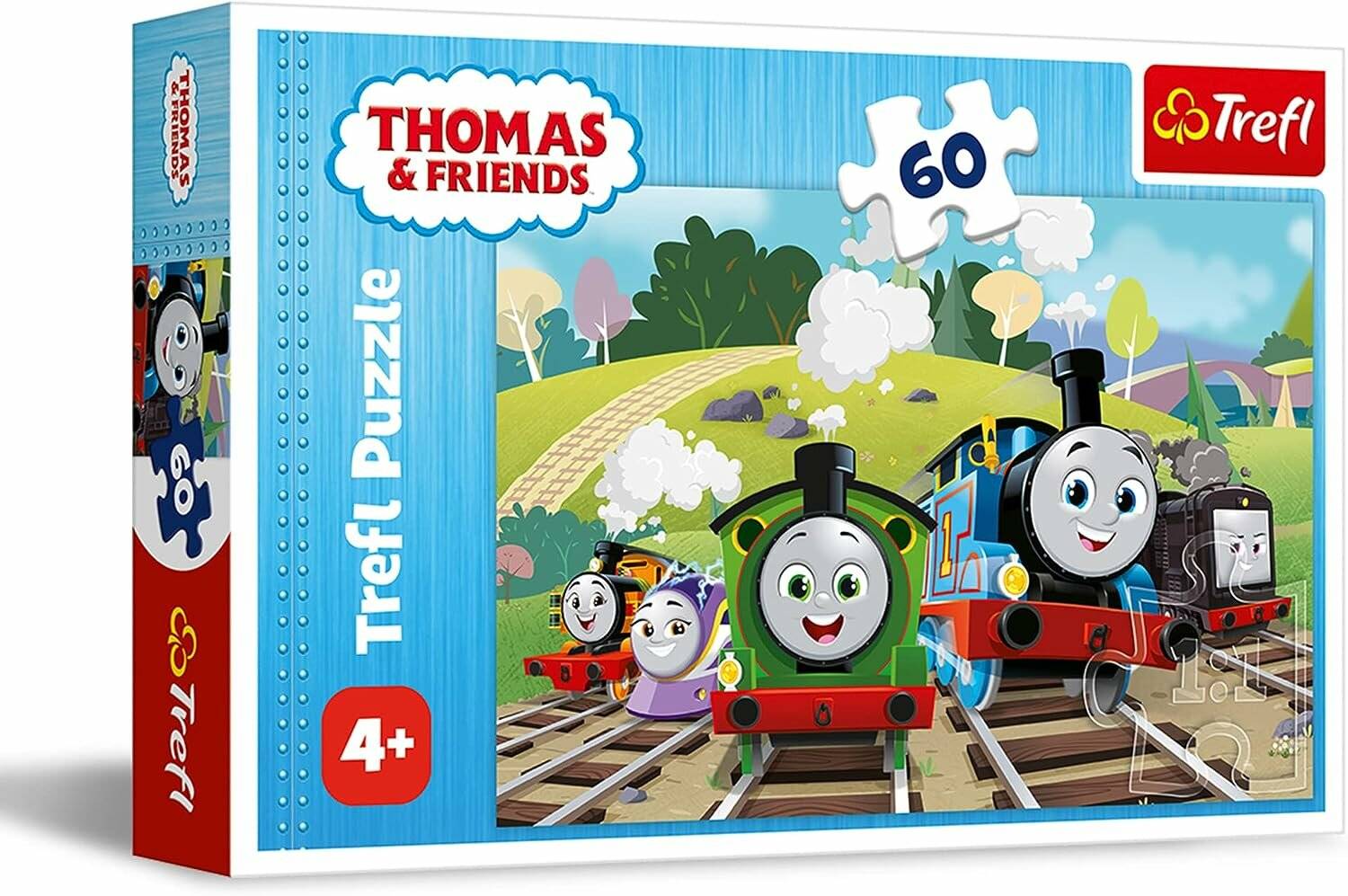 TREFL Puzzle Thomas die Lokomotive und Freunde 60 Teile