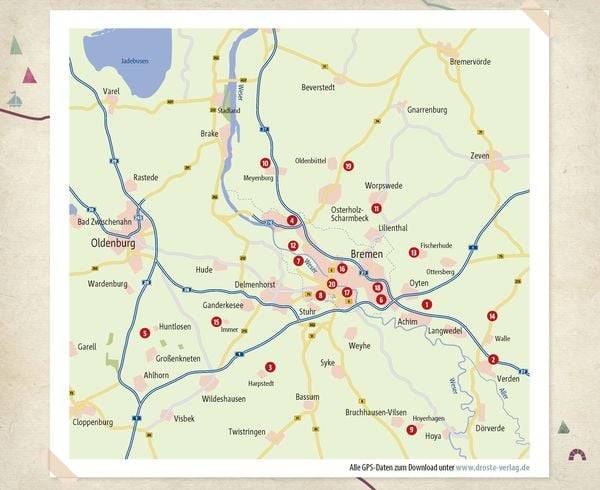 In und um Bremen. Wandern für die Seele