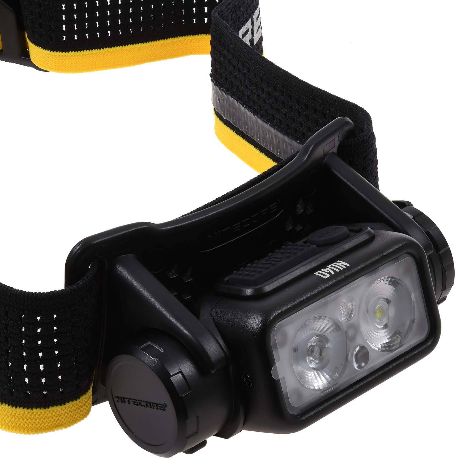 Nitecore NU40 LED Kopflampe, Stirnlampe, Headlamp, USB-C, max. 1000 Lumen, Li-Ion