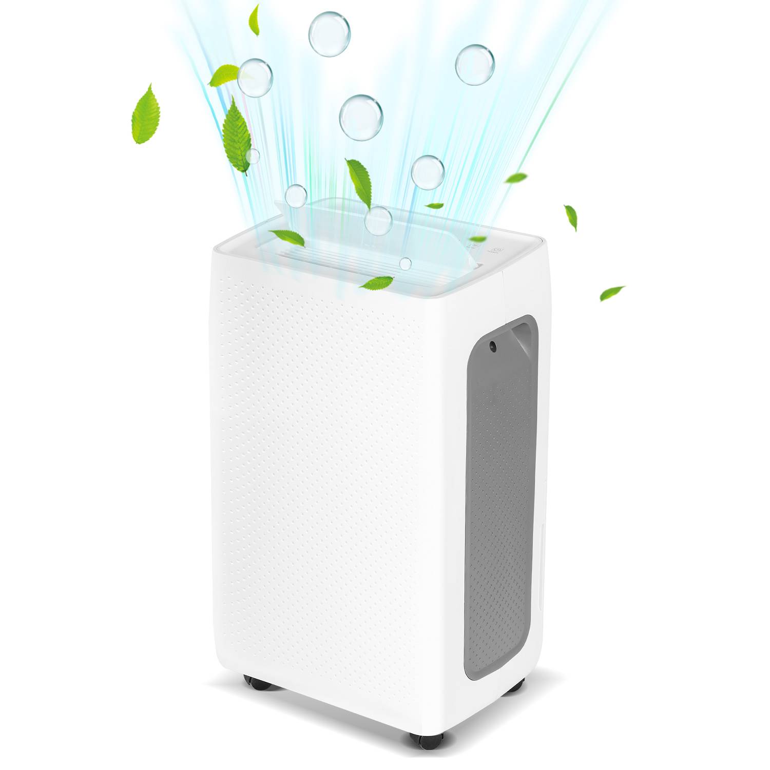 Luftentfeuchter Lufttrockner 26L/Tag 4.3L-Tank, Raumentfeuchter 43dB, 24H Timer Entfeuchter, Dehumidifier