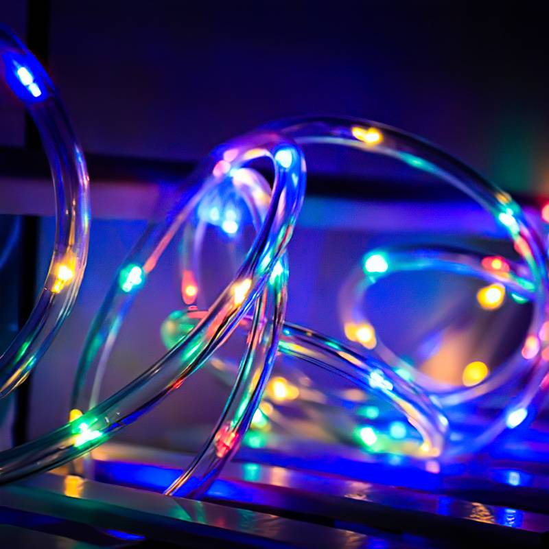 22 M Solar Lichterkette Lichtschlauch LED Lichterkette 8 Lichtmodi Party Garten Innen Außen Deko Weihnachtsbeleuchtung