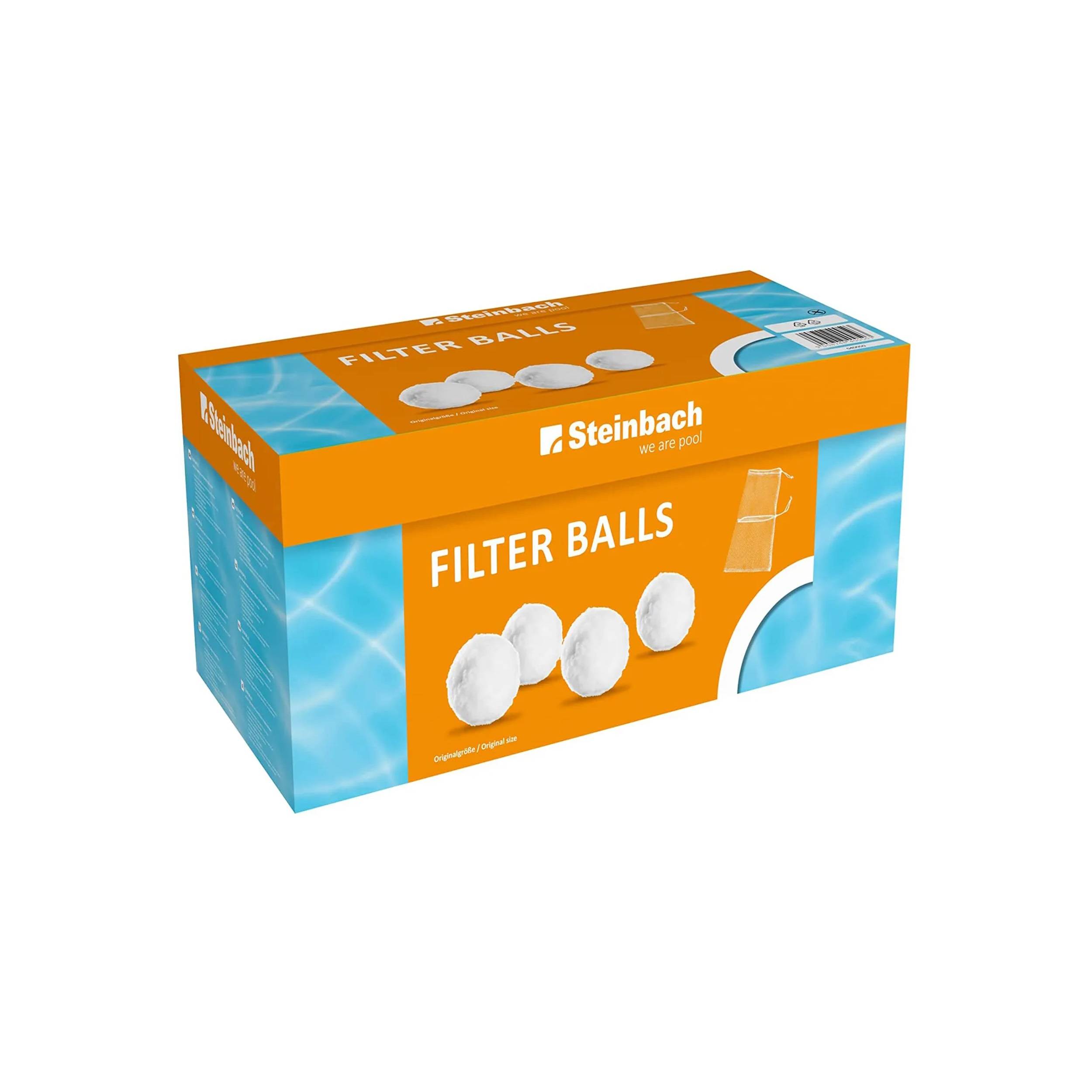Steinbach Filter Balls | 700 g | leistungsstarke Alternative zu Filtersand | effizient & langlebig | reduziert Pumpenenergie | einfache Handhabung