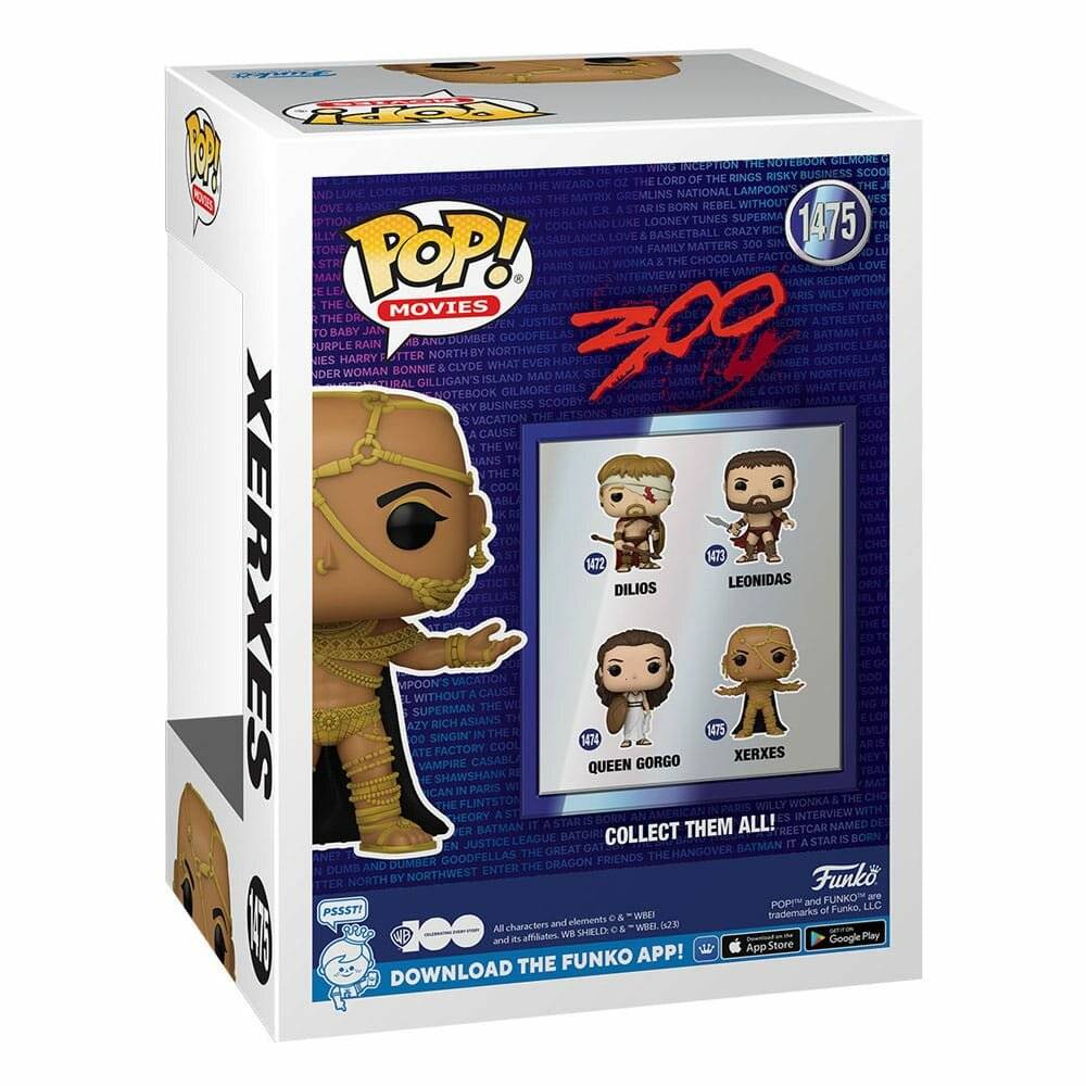 300 POP! Movies Vinyl Figur Xerxes 9 cm