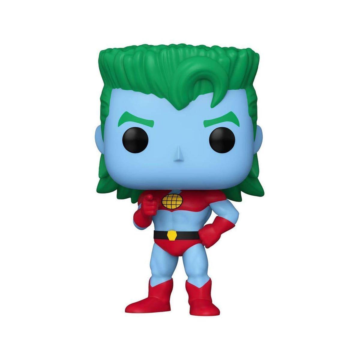 FK72555 - Captain Planet POP! Animation Figur Captain Planet 9 cm