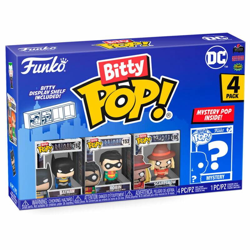 DC Bitty POP! Vinyl Figuren 4er-Pack Batman 2,5 cm
