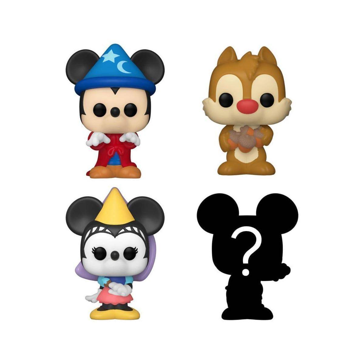 FK71321 - Disney Bitty POP! Vinyl Figuren 4er-Pack Sorcerer Mickey 2,5 cm