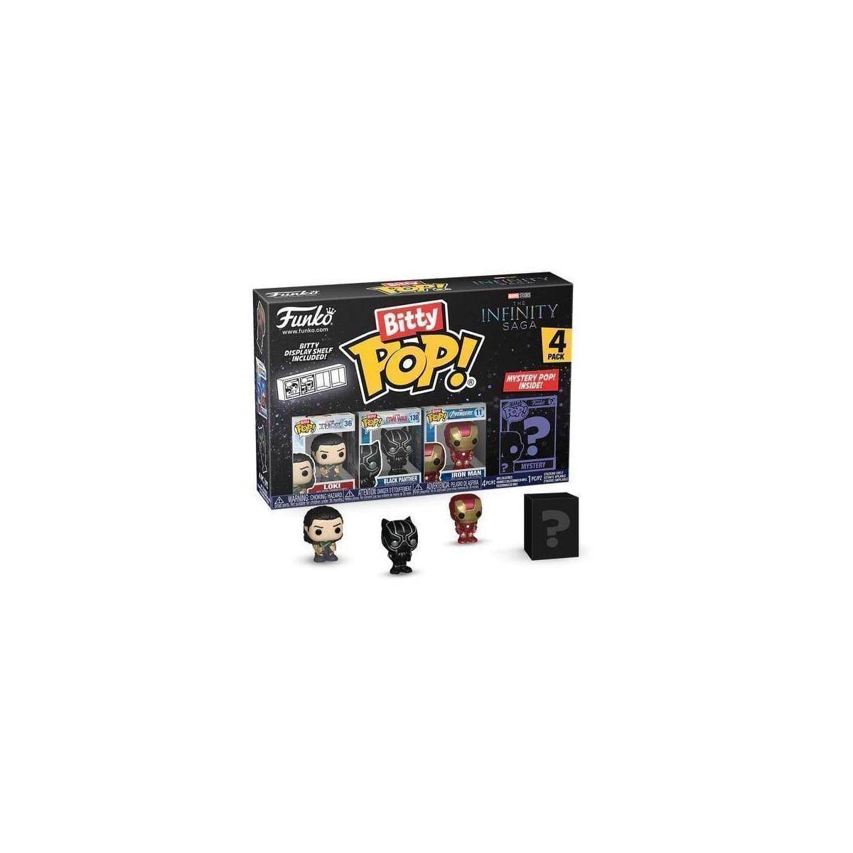 FK71506 - Marvel Bitty POP! Vinyl Figuren 4er-Pack Thor 2,5 cm
