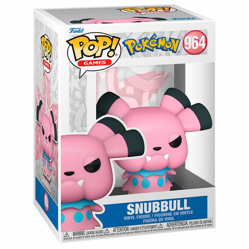 Pokemon POP! Games Vinyl Figur Snubbull (EMEA) 9 cm