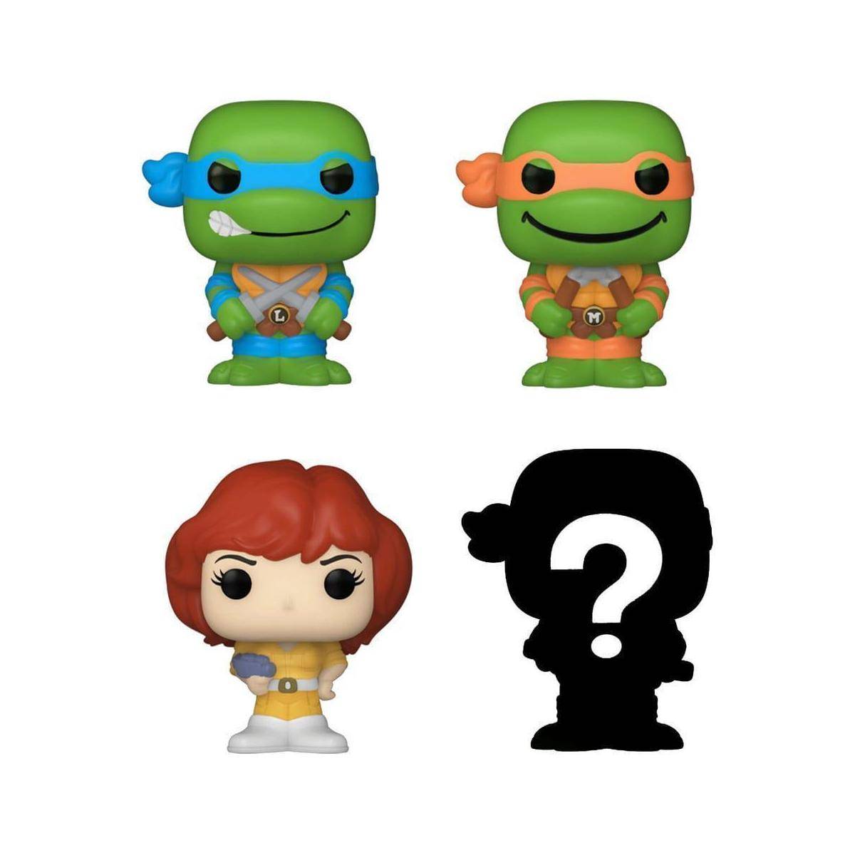 FK71507 - Teenage Mutant Ninja Turtles Bitty POP! Vinyl Figuren 4er-Pack Leonardo 2,5 cm