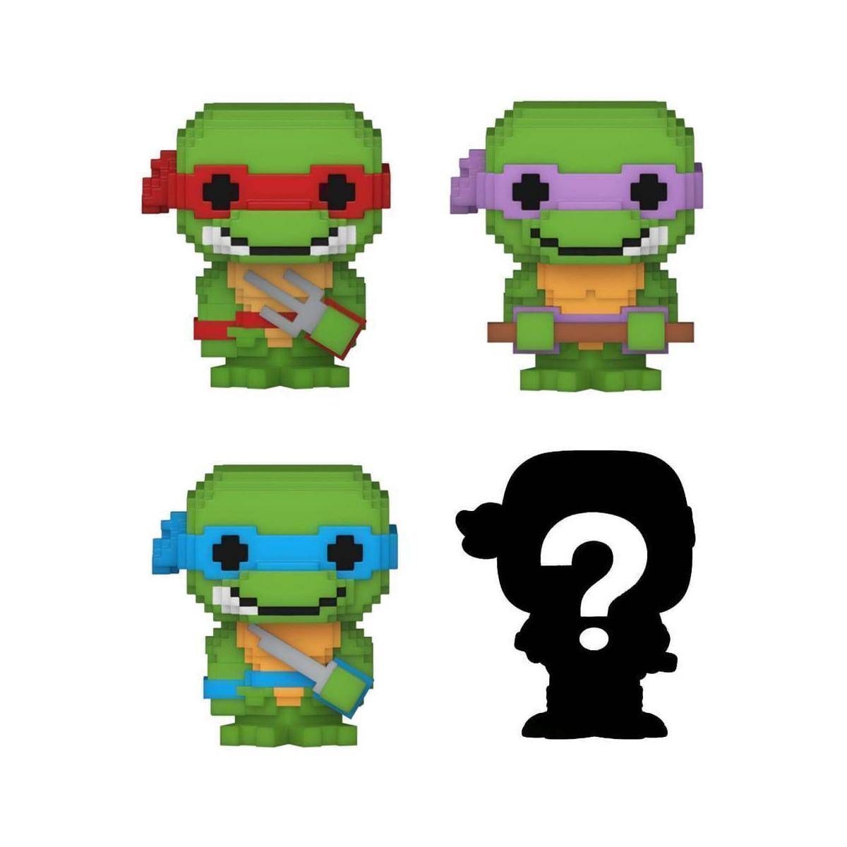 FK71510 - Teenage Mutant Ninja Turtles Bitty POP! Vinyl Figuren 4er-Pack 8-Bit 2,5 cm