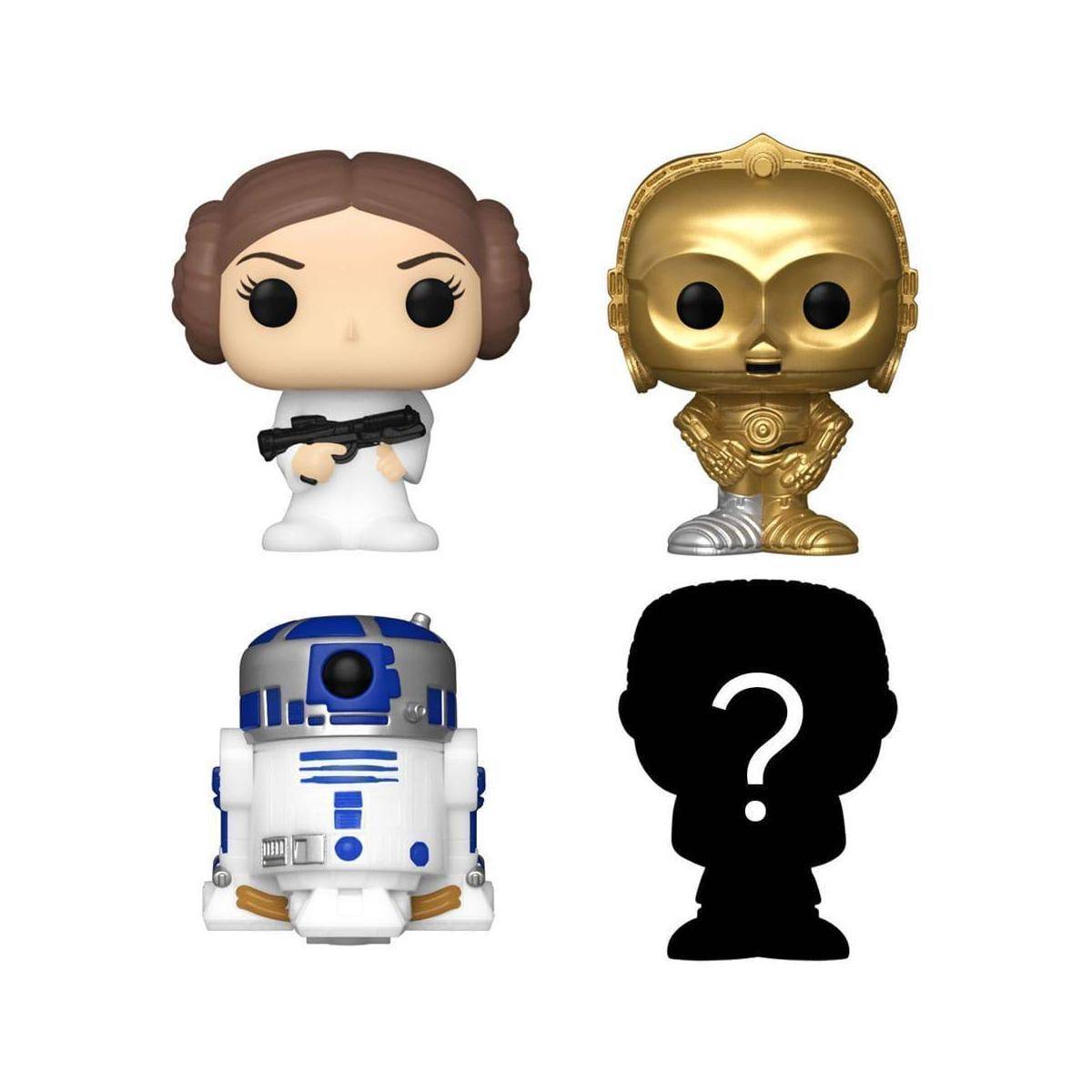 FK71512 - Star Wars Bitty POP! Vinyl Figuren 4er-Pack Leia 2,5 cm