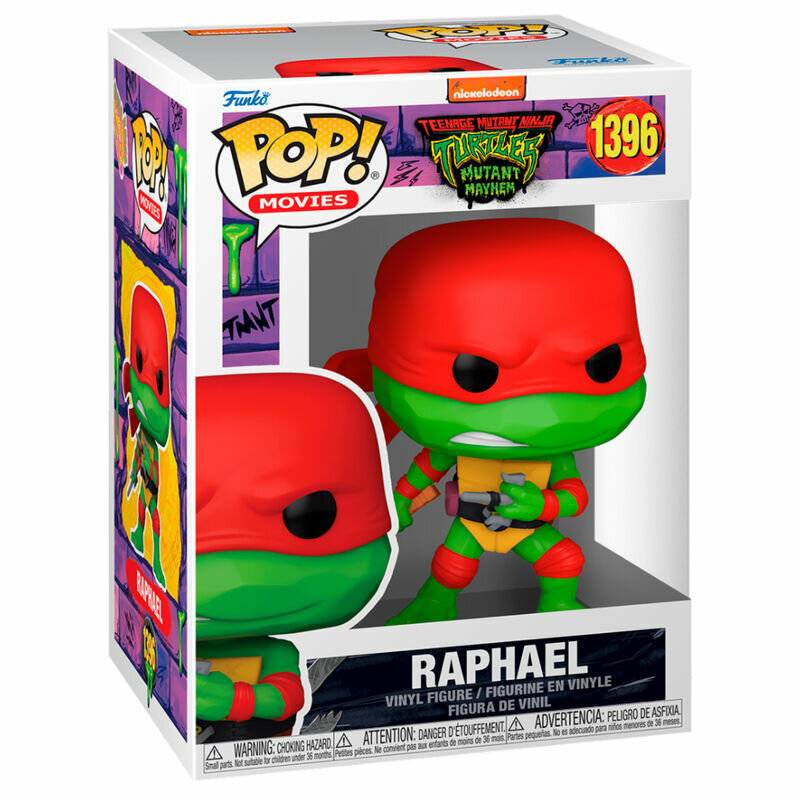 Teenage Mutant Ninja Turtles POP! Movies Vinyl Figur Raphael 9 cm