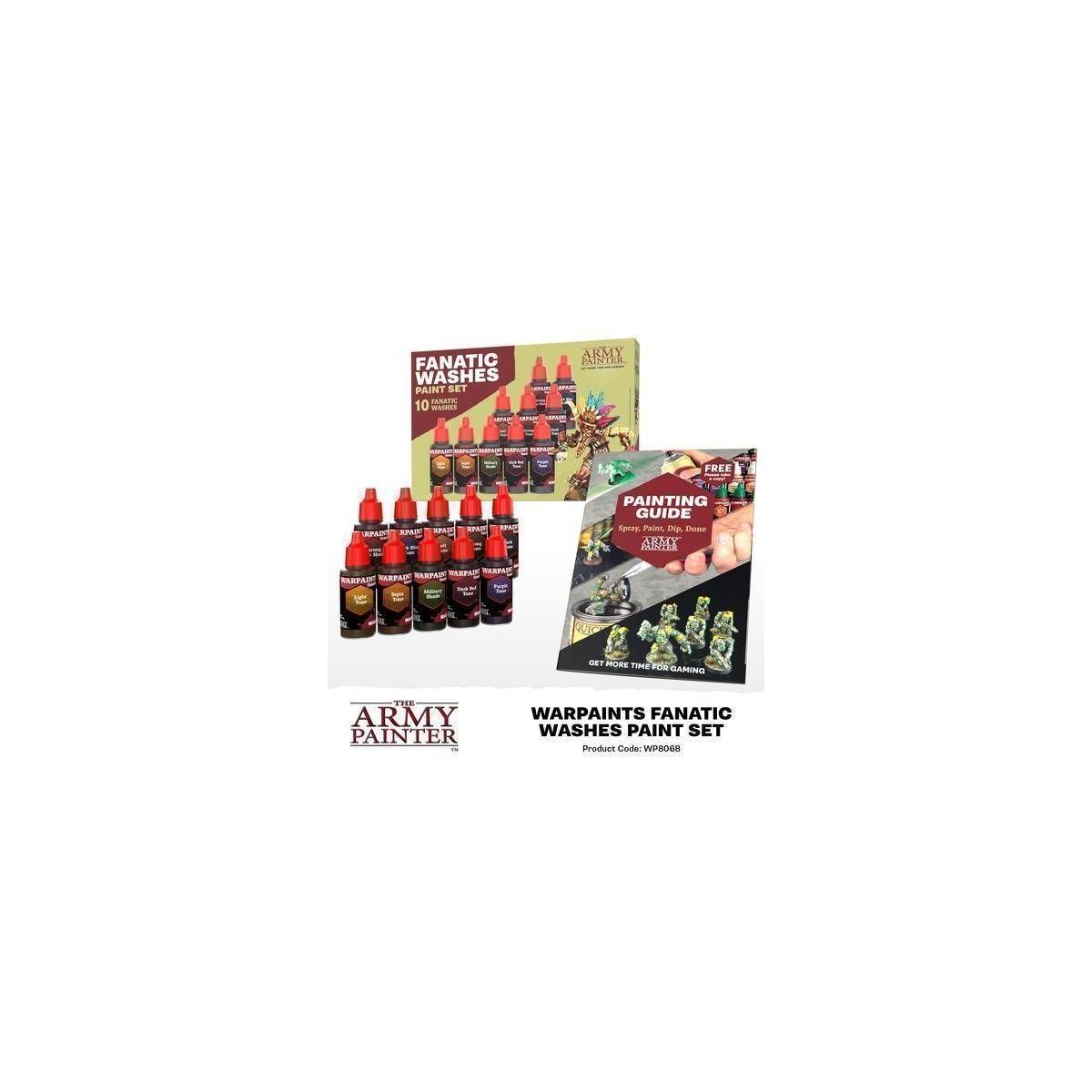 Warpaints Fanatic Washes Paint Set