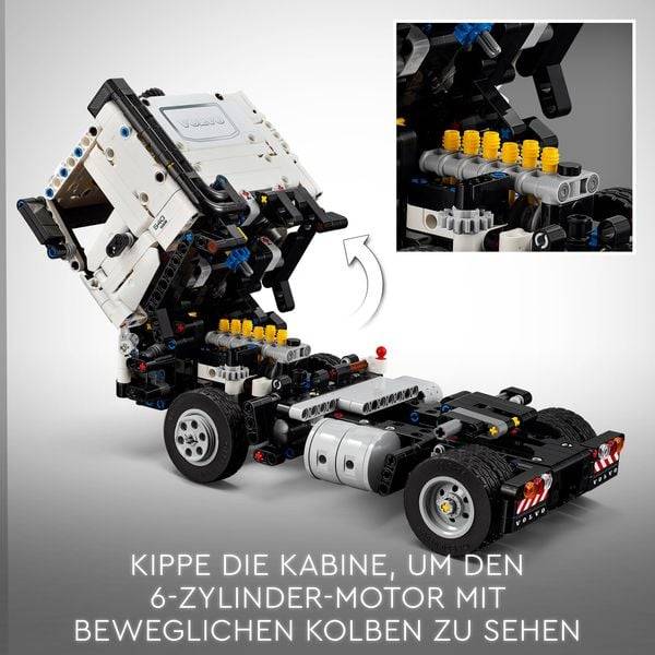 LEGO Technic Volvo FMX LKW mit EC230 Electric Raupenbagger, Set 42175