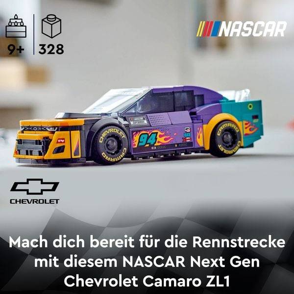 LEGO Speed Champions NASCAR Next Gen Chevrolet Camaro ZL1 76935