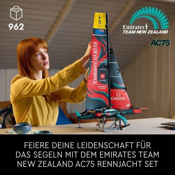 LEGO Technic Emirates Team New Zealand AC75 Rennjacht, Bauset 42174