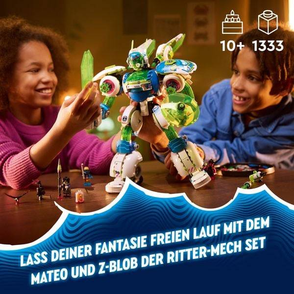 LEGO DREAMZzz Mateo und Z-Blob der Ritter-Mech, Fantasy-Set 71485